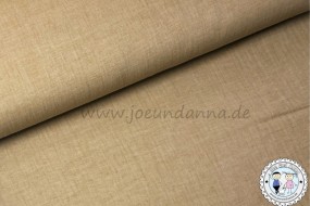 Musselin meliert - Braun - Beige - Baumwollstoff