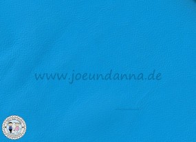 Lederzuschnitt Himmelblau